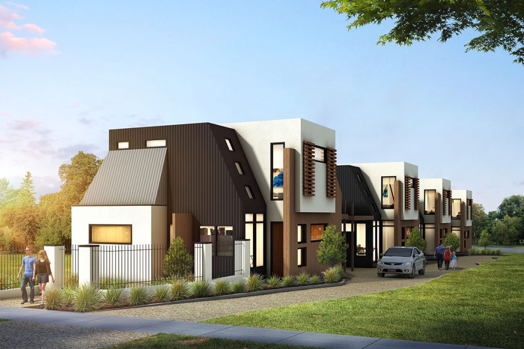 Porter Road townhouse Mazark & Associates